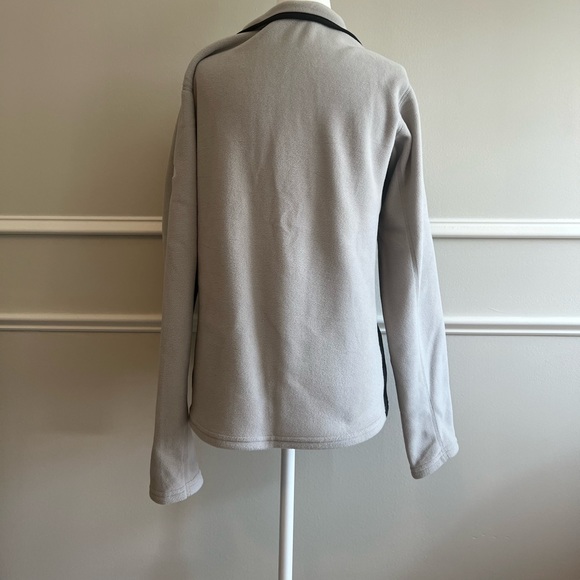 North face fleece half-zip grey size large - Picture 2 of 4